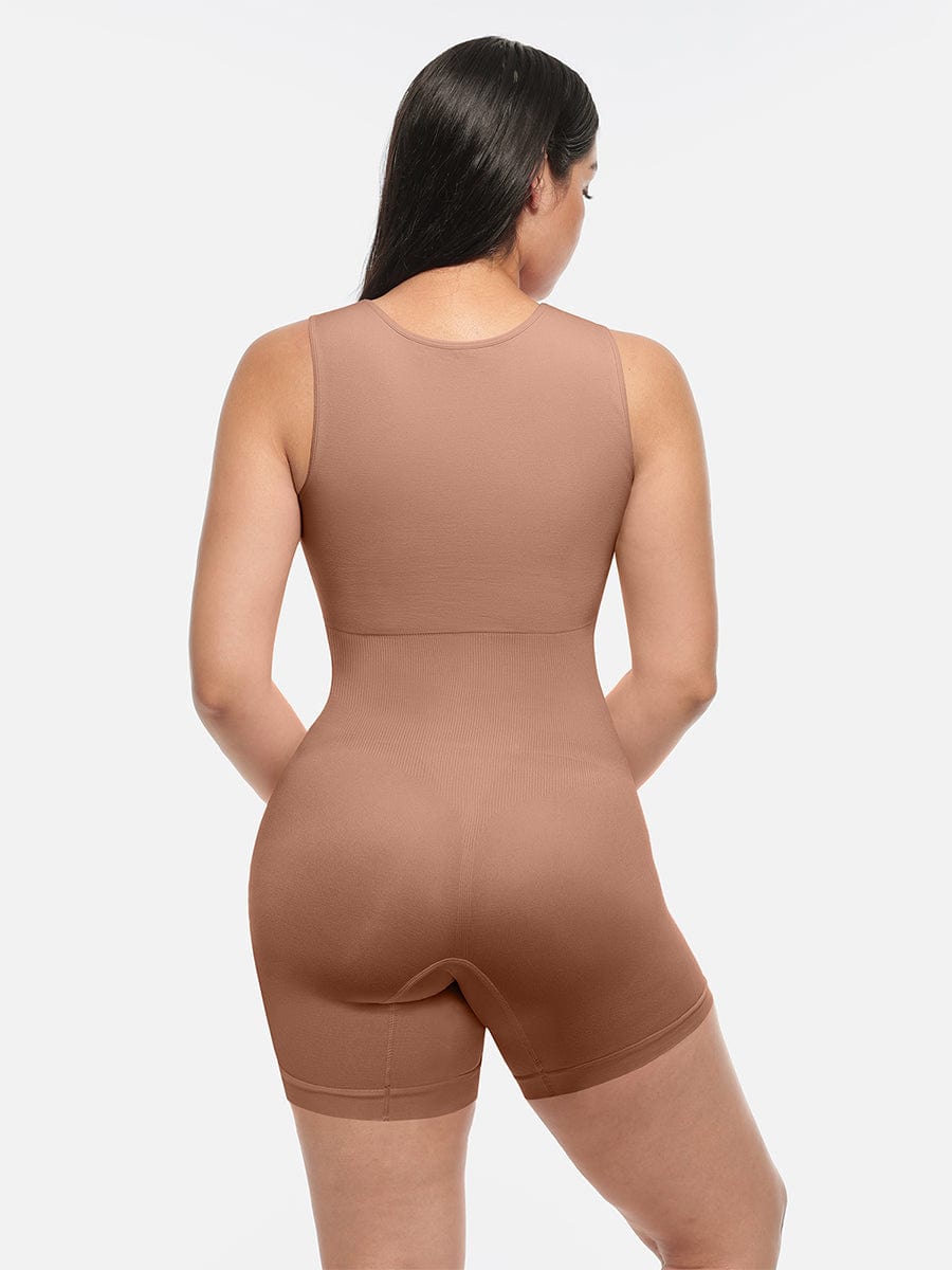 Square Neck Shaping Romper
