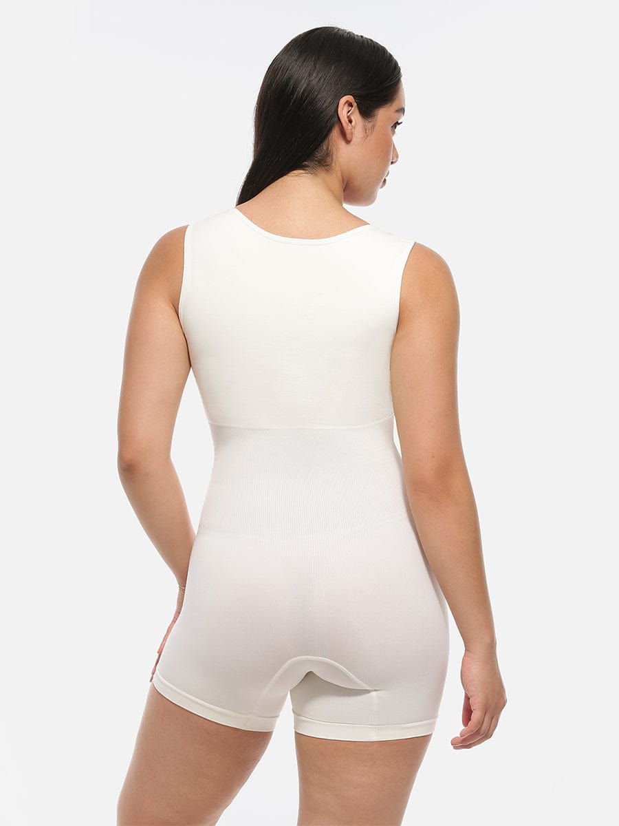 Square Neck Shaping Romper