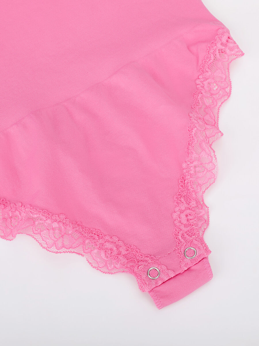 Seamless Lace Bodysuit
