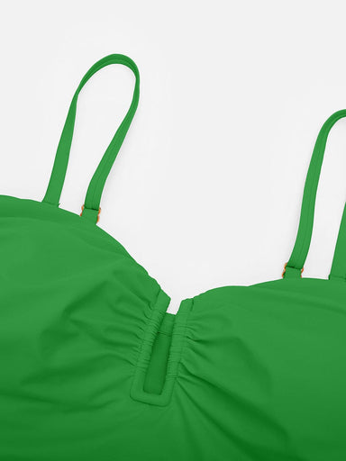 Shaping Mesh Tummy Control Swimsuit