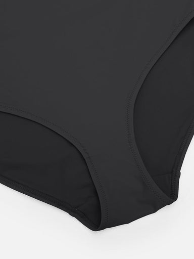 Shaping Mesh Tummy Control Swimsuit