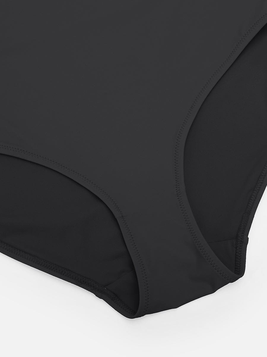 Shaping Mesh Tummy Control Swimsuit