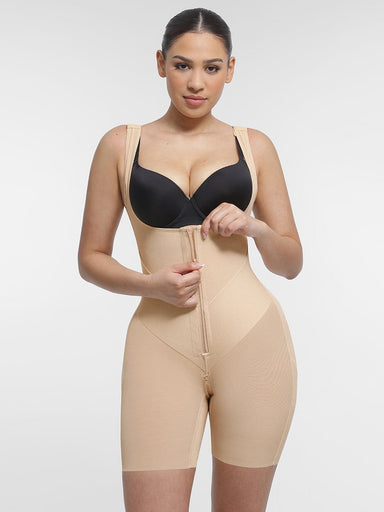 Wide-Band Peach Lift Bodysuit