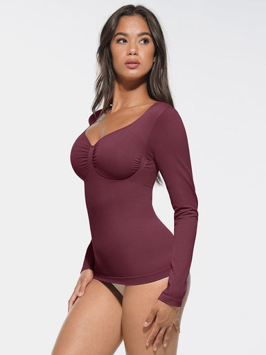 Diamond Neck Shaping Top