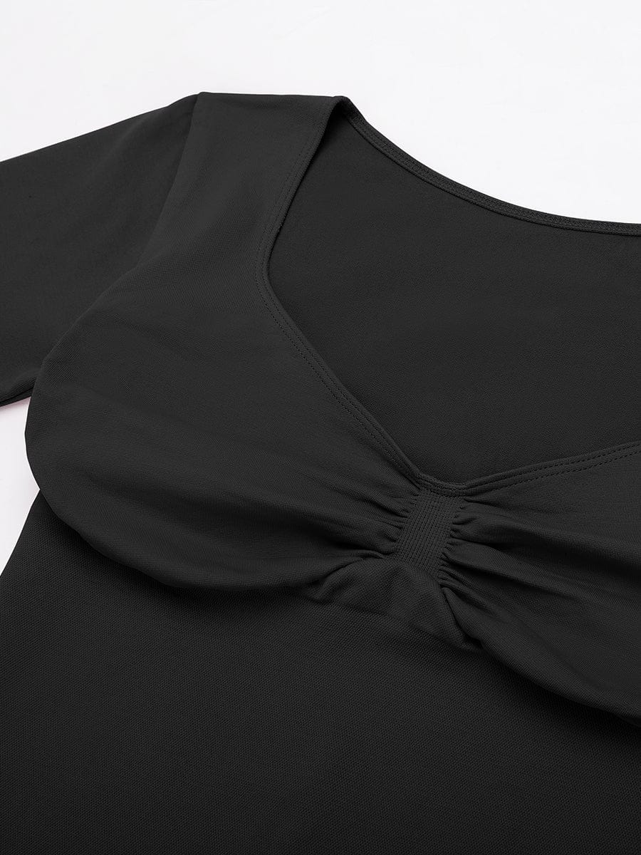 Diamond Neck Shaping Top