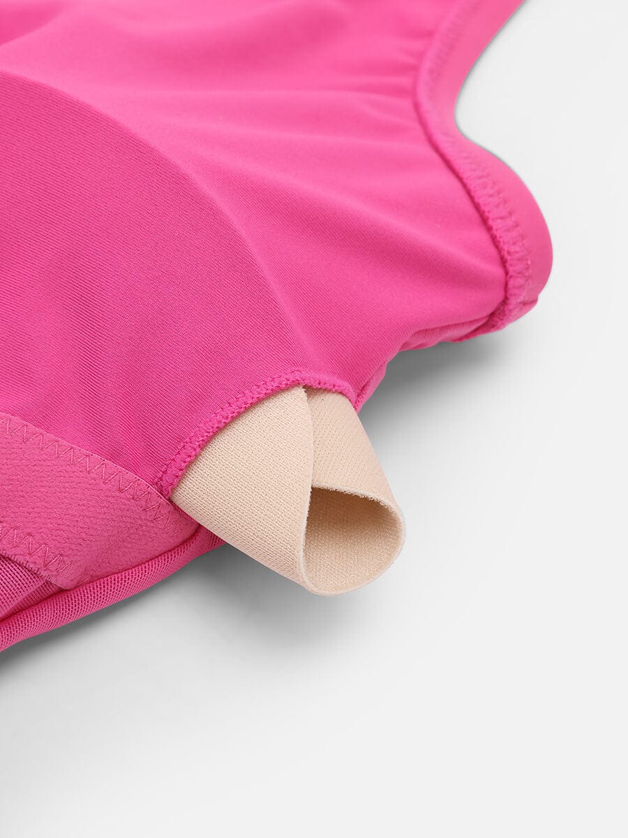 Zip-Front Shaping Swimsuit