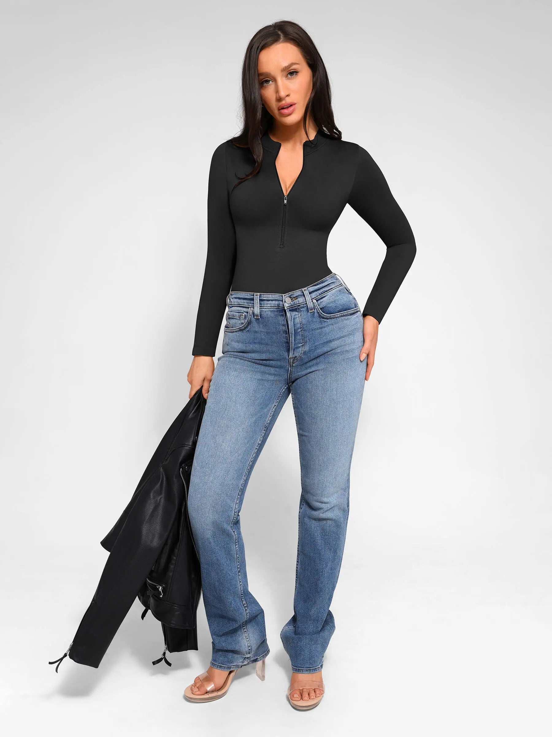 Zip Up Bodysuit