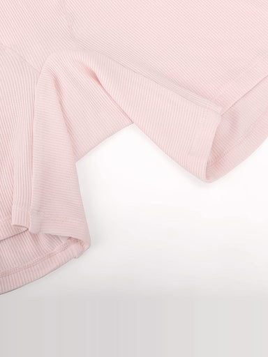 Ribbed Mid-Waist Boxer Shorts