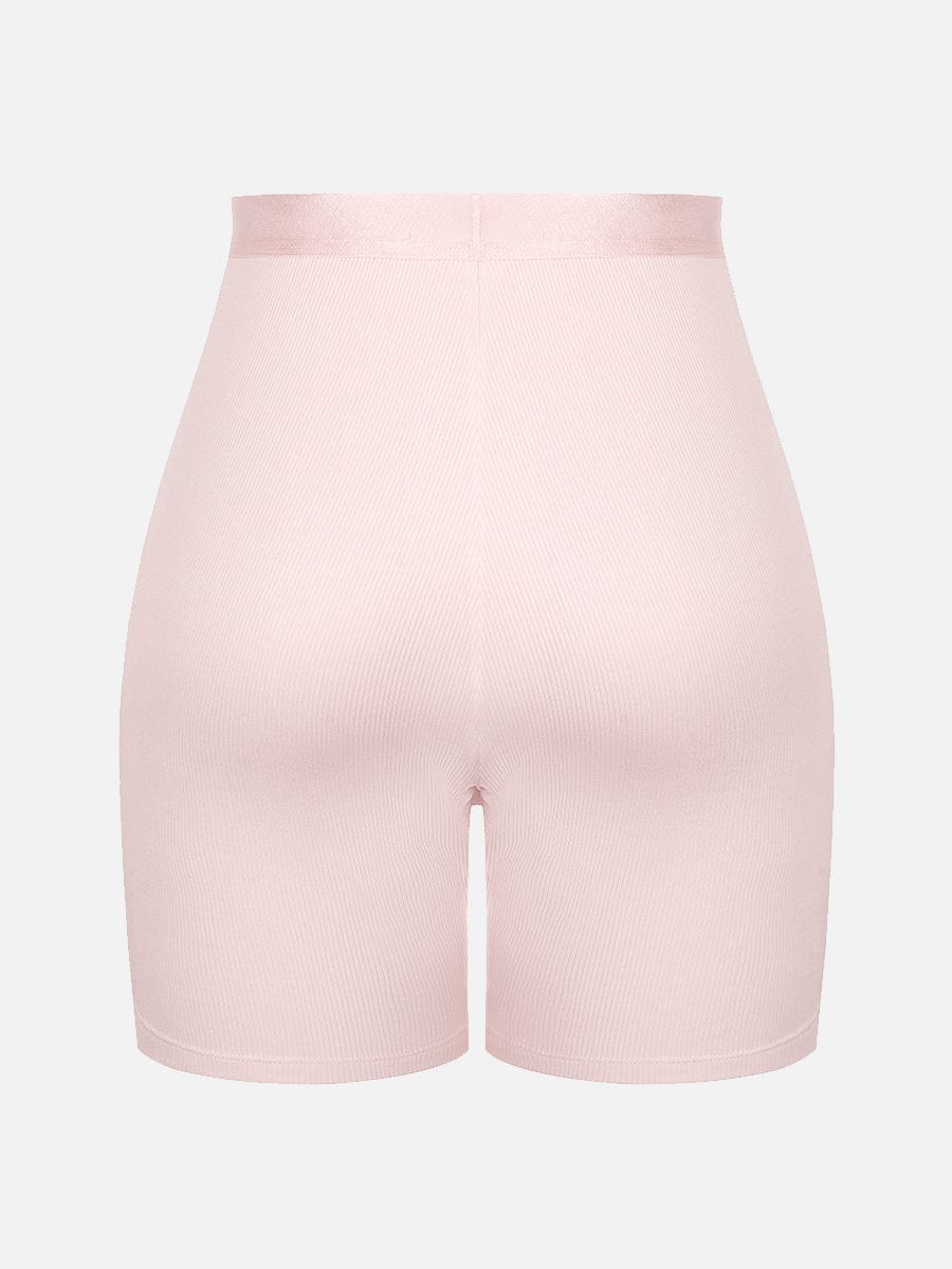 Cotton Ribbed Shorts