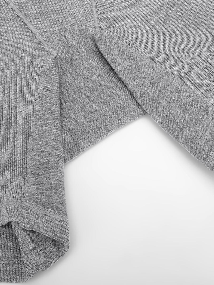 Cotton Ribbed Shorts