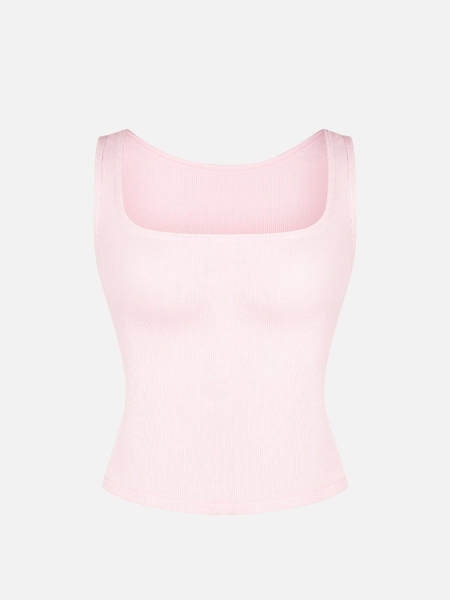 Cotton Ribbed Tank Top
