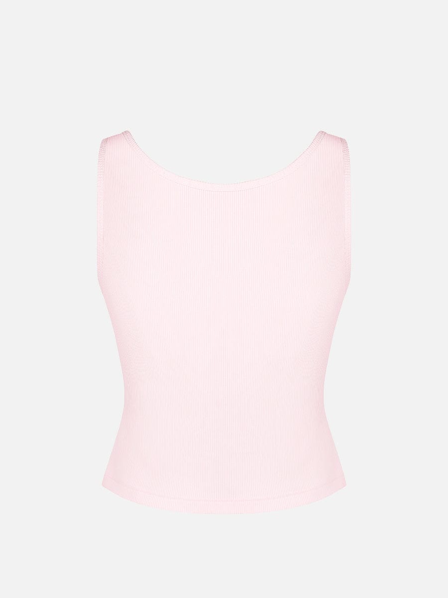Cotton Ribbed Tank Top