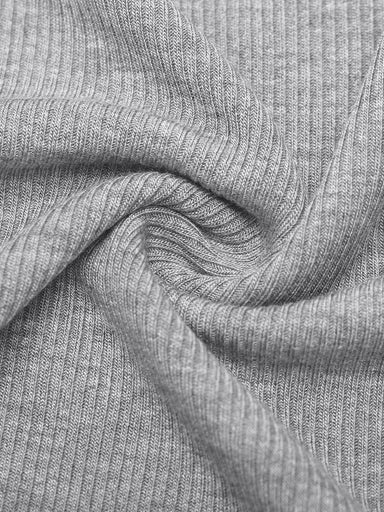 Ribbed Scoop Neck Tank Top