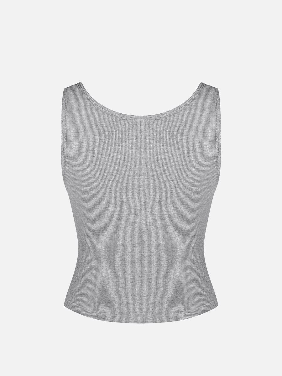Cotton Ribbed Tank Top