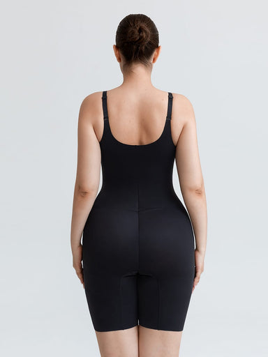 Liquid LYCRA V-Neck Boyshort Bodysuit