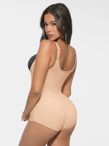 Wide Strap Bust Support Bodysuit