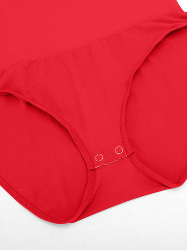 Crew Neck Long-Sleeve Bodysuit