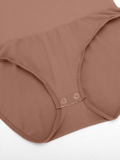 Crew Neck Long-Sleeve Bodysuit