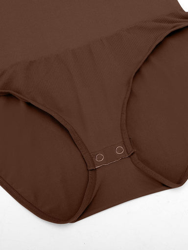 Crew Neck Long-Sleeve Bodysuit