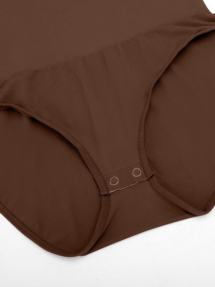 Crew Neck Long-Sleeve Bodysuit