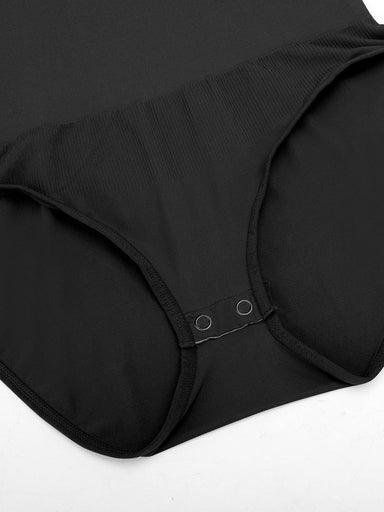 Crew Neck Long-Sleeve Bodysuit