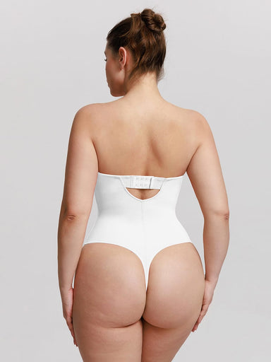 Strapless Underwire Thong Bodysuit