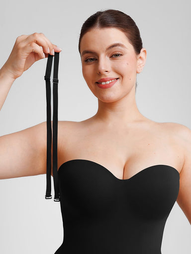 Underwire Half Cup Push-Up Bodysuit