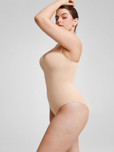 Underwire Half Cup Push-Up Bodysuit