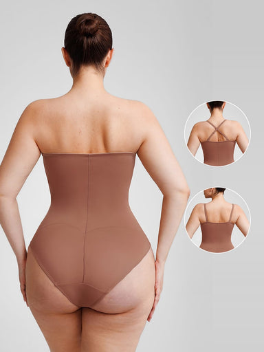 Underwire Half Cup Push-Up Bodysuit