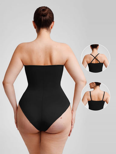 Underwire Half Cup Push-Up Bodysuit