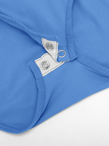 Crew Neck Long-Sleeve Bodysuit