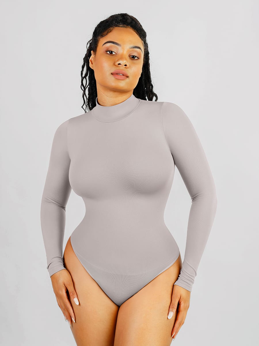 Eco Turtleneck Bodysuit