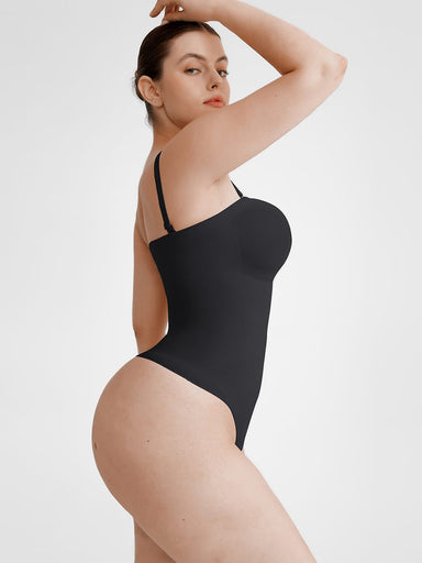 Strapless Seamless Thong Bodysuit