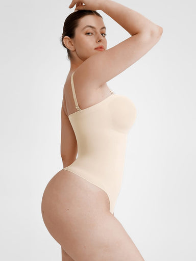 Strapless Seamless Thong Bodysuit