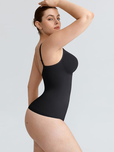Soft Ruched Thong Bodysuit