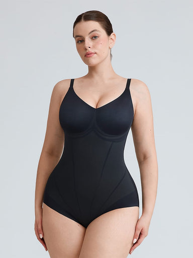 Liquid LYCRA V-Neck Bodysuit