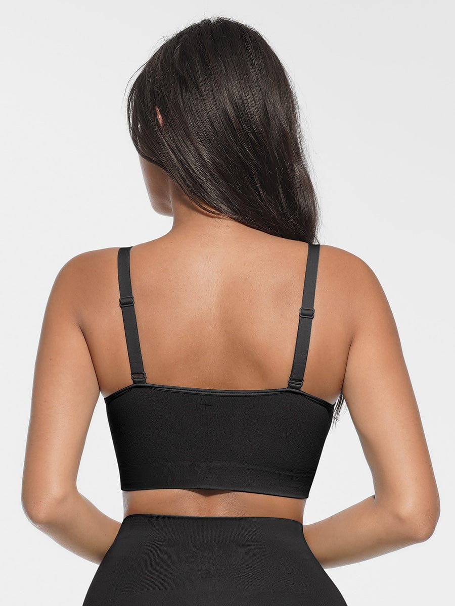 Seamless Scoop Neck Bralette