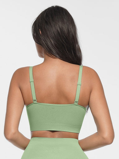 Seamless Scoop Neck Bralette
