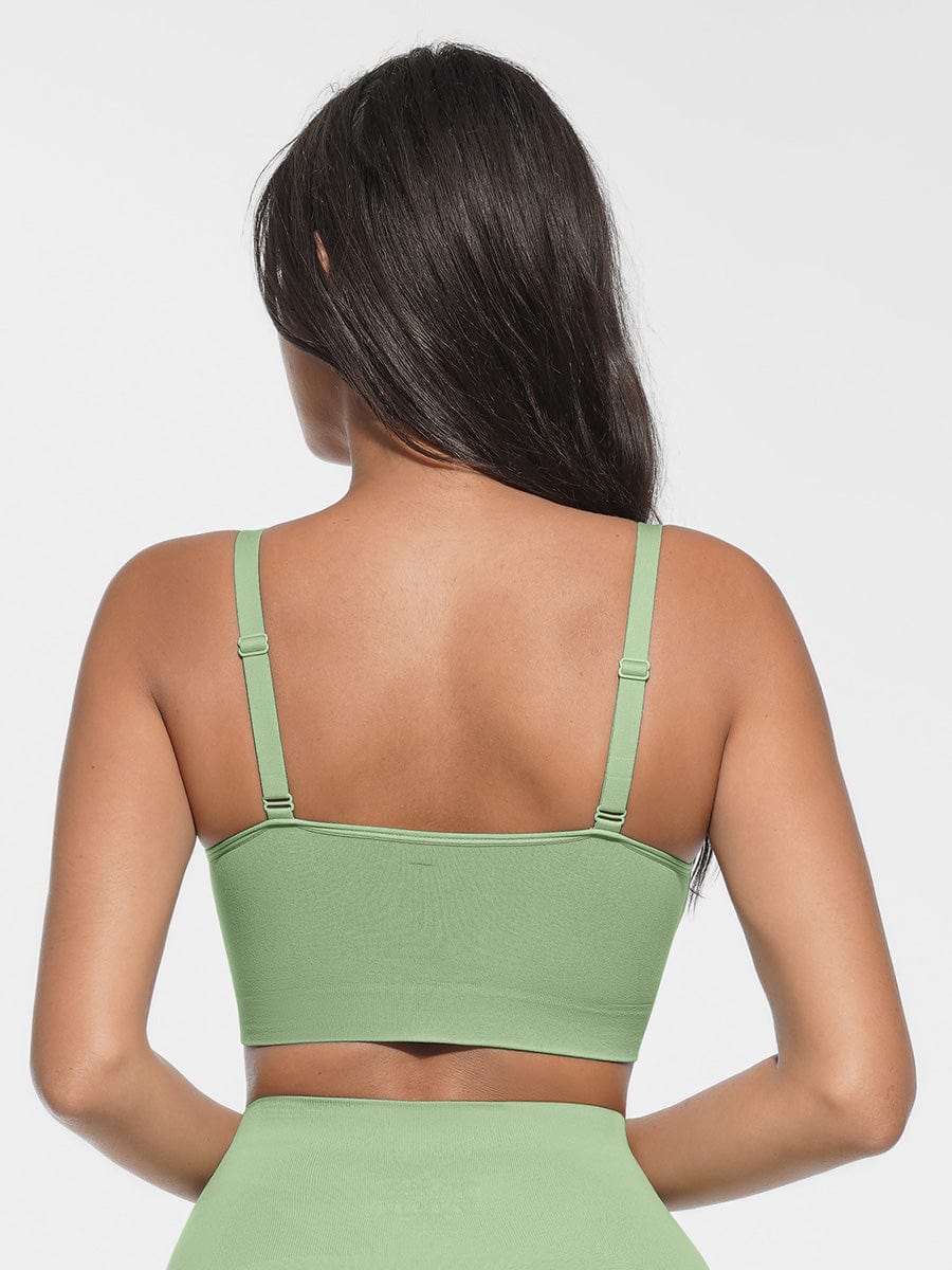 Seamless Scoop Neck Bralette