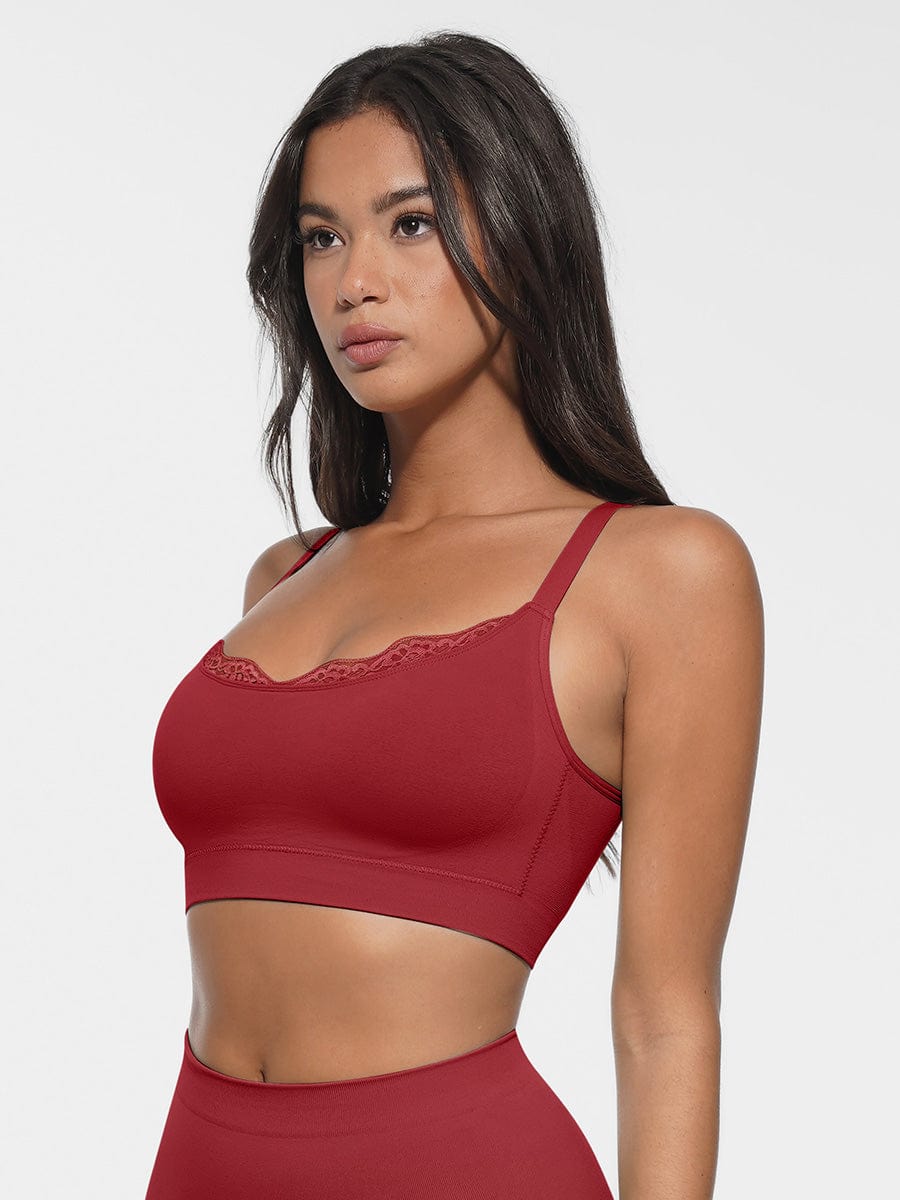 Seamless Scoop Neck Bralette