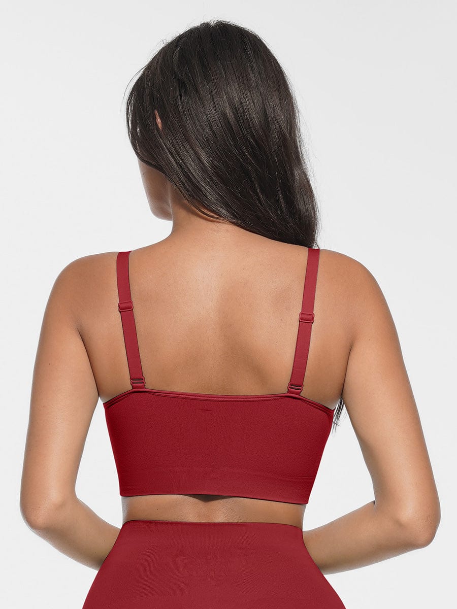 Seamless Scoop Neck Bralette