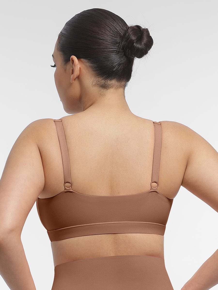 Double-Layer Stretch Bralette