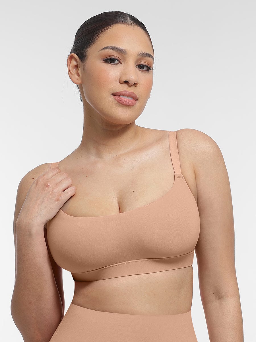 Double-Layer Stretch Bralette