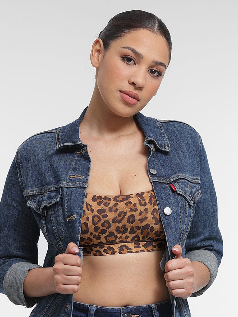 Double-Layer Stretch Bralette