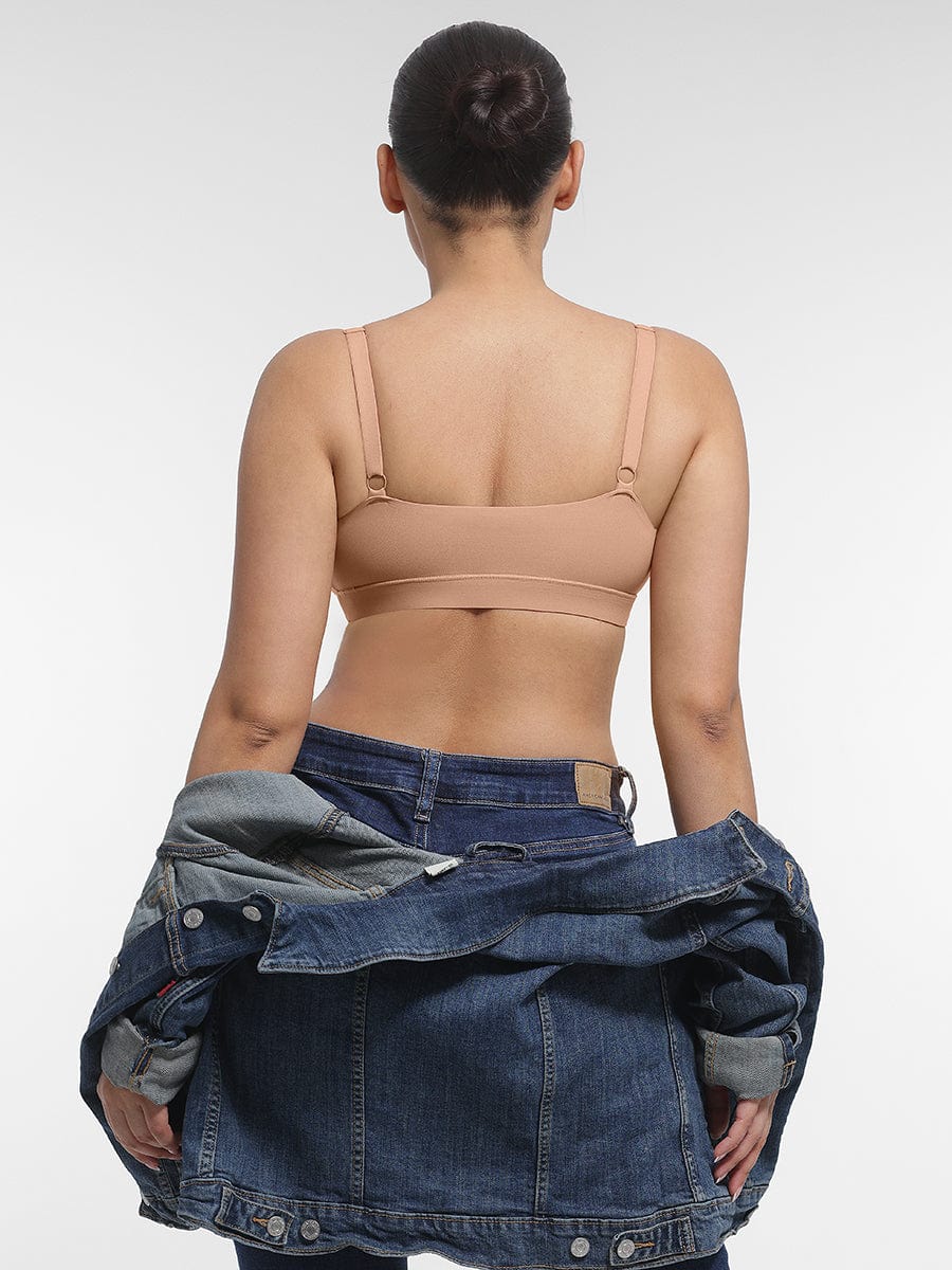 Double-Layer Stretch Bralette