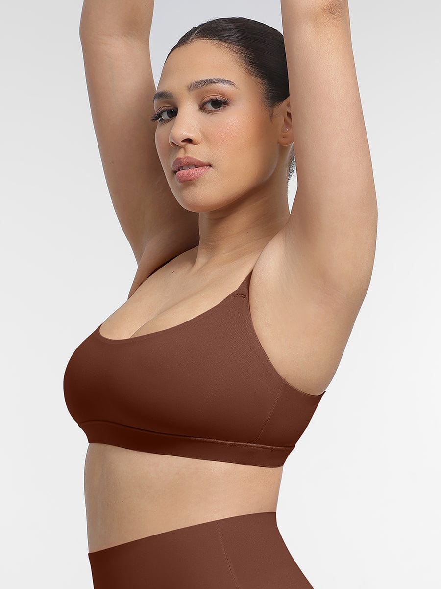Double-Layer Stretch Bralette