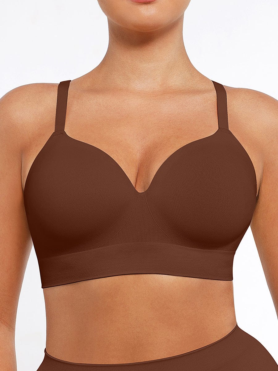 Double-Layer Wireless Bust Bra