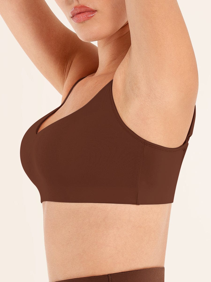Seamless V-Neck Bralette