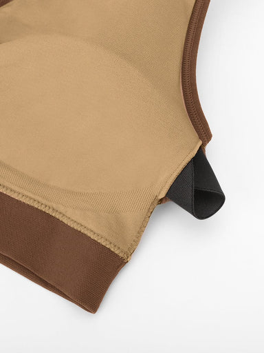 Double-Layer Bust Support Bralette