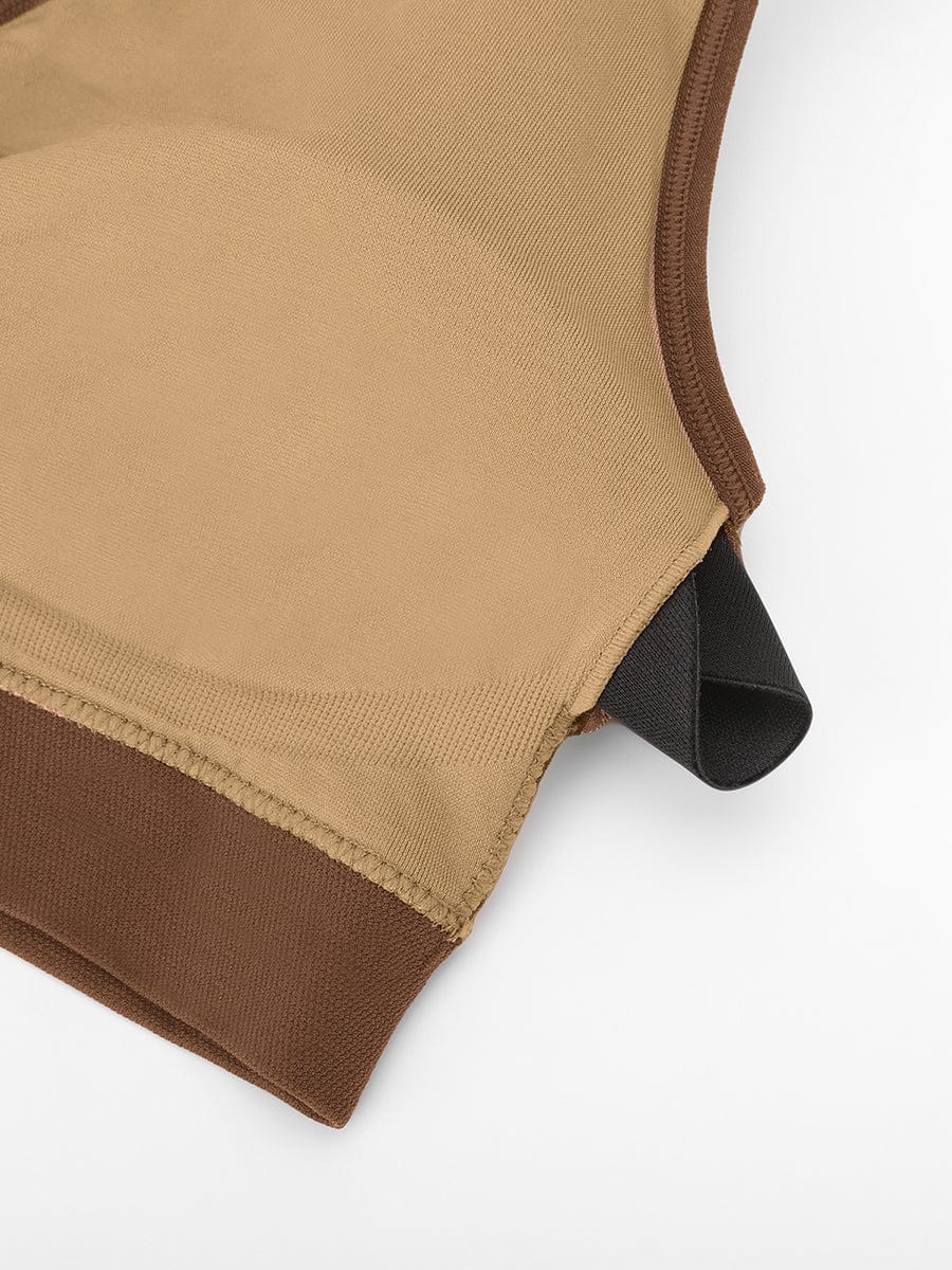 Double-Layer Bust Support Bralette